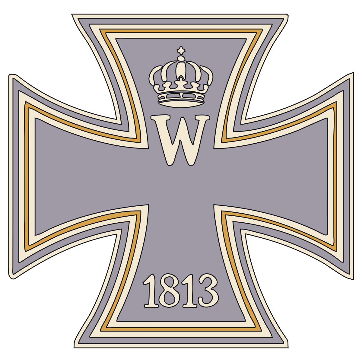Iron Cross — Prussian Military Decoration, 1813 Pattern V2 preview