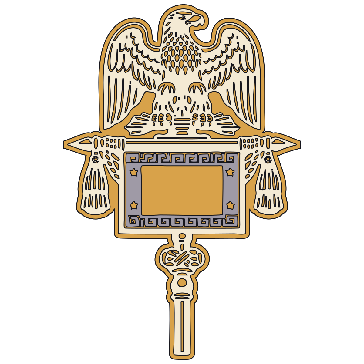 Napoleonic Eagle Standard Device — French Army, 1804–1815 V3 preview