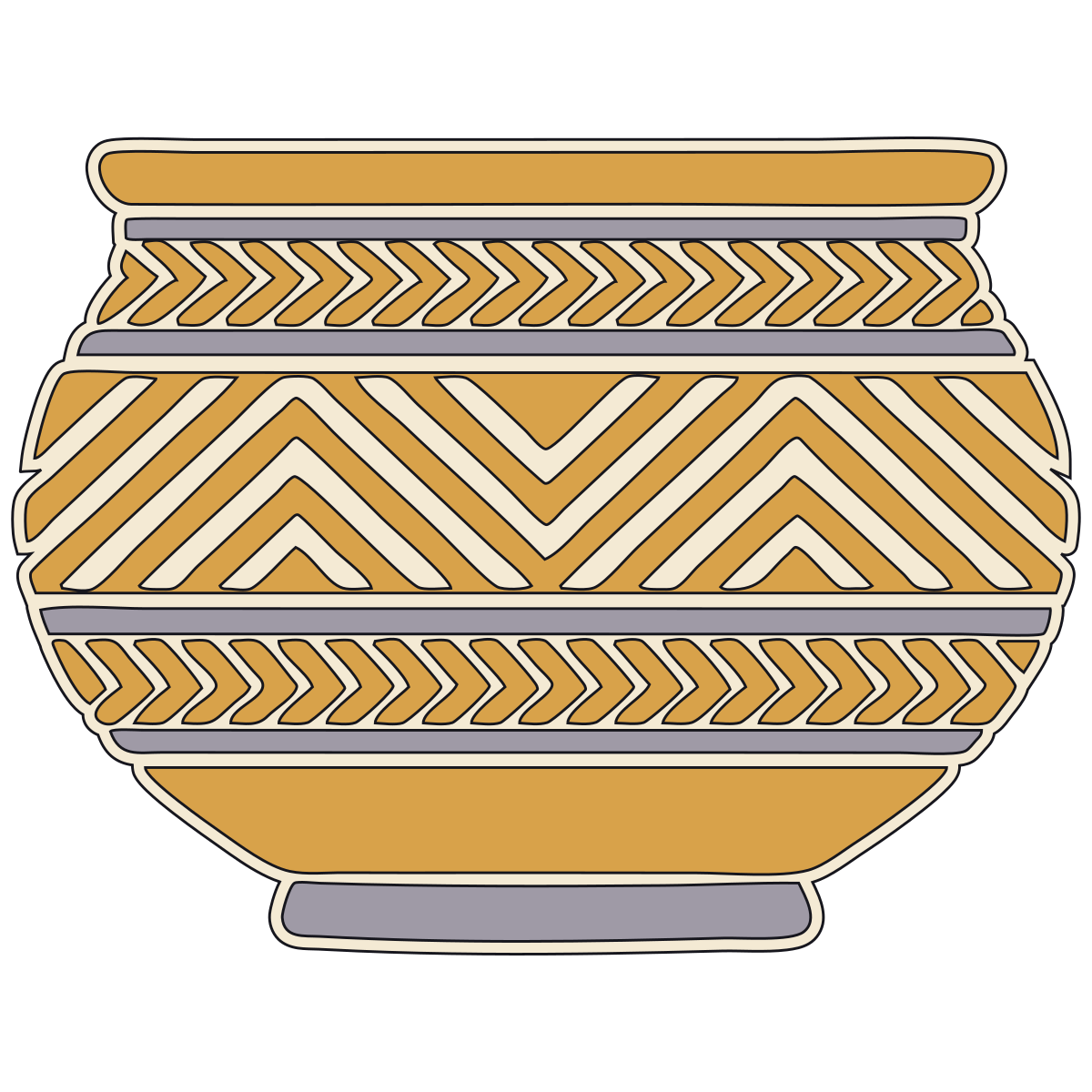 Herringbone Band — Slavic Pottery and Textile Ornament preview