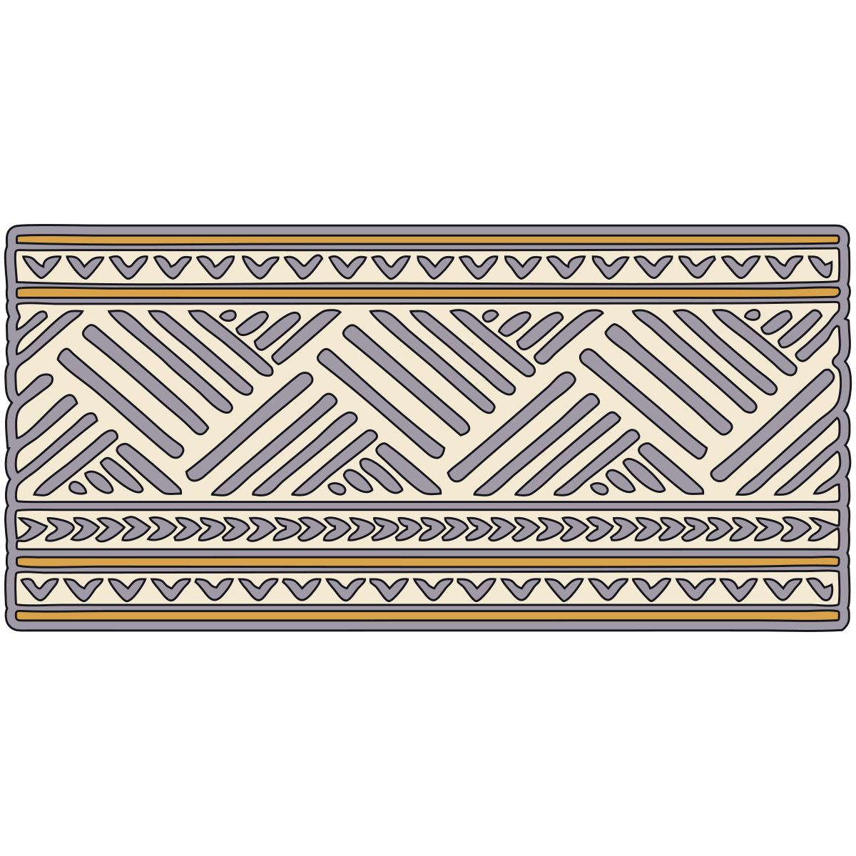 Herringbone Band — Slavic Pottery and Textile Ornament preview