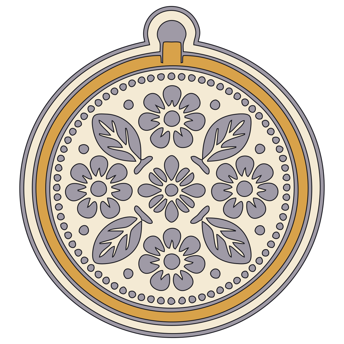 Leaf-and-Rosette Medallion — Kyivan Rus’ preview