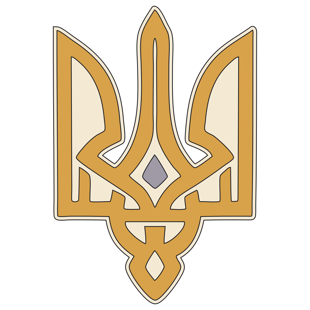 Trident/Bident Princely Sign — Rurikid Rus’ preview