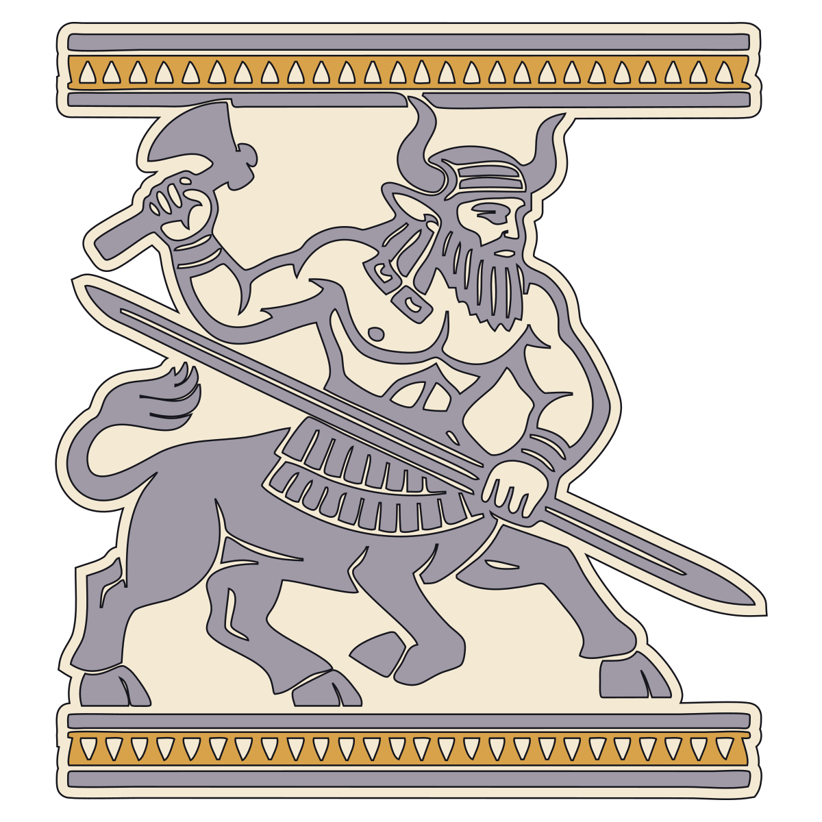 Bull-Man (gud-alim / kusarikku) — Documented Sumerian/Akkadian Motif, Early Dynastic–Akkadian preview