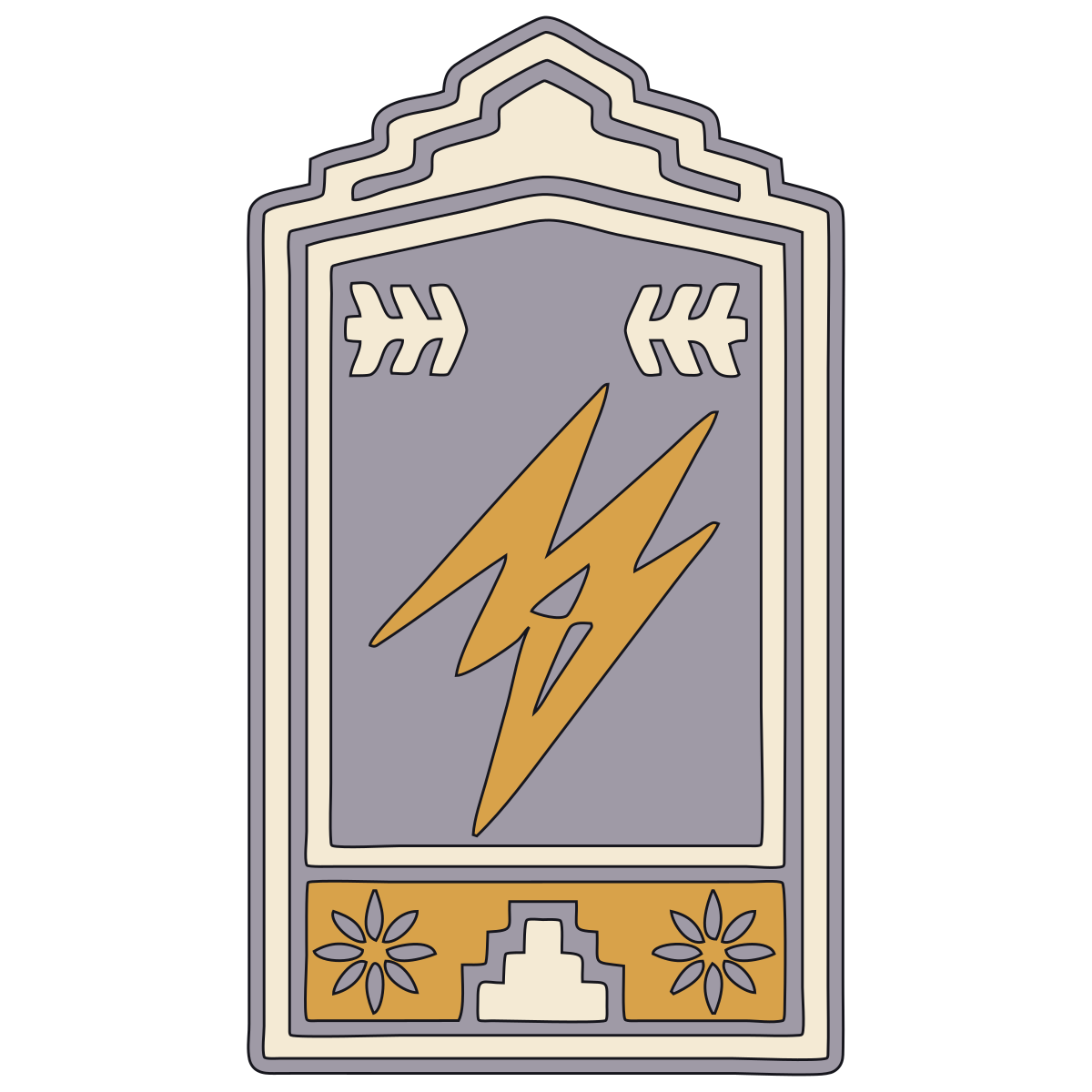 Forked Lightning of Ishkur/Adad — Documented Akkadian Motif, Old Babylonian preview