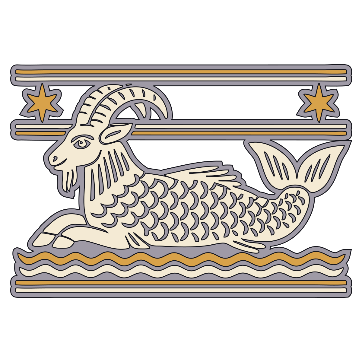 Goat-Fish — Documented Sumerian/Akkadian Motif, Ur III–Old Babylonian preview