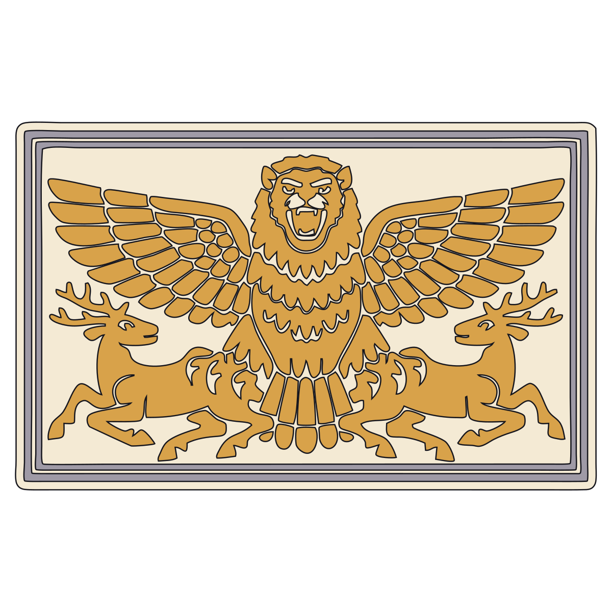 Imdugud (lion-headed eagle) — Documented Sumerian Motif, Early Dynastic preview