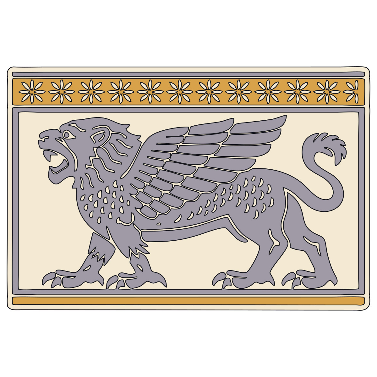 Lion-Dragon of Ishkur — Documented Akkadian Motif, Akkadian V2 preview