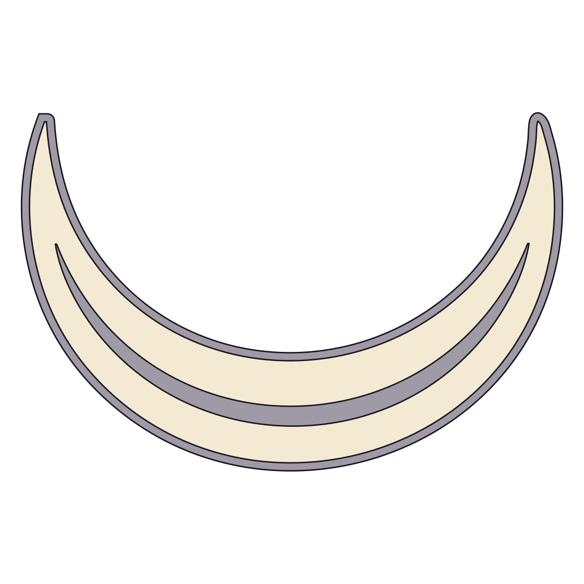 Recumbent Crescent (Nanna/Sîn) — Documented Sumerian/Akkadian Motif, Early Dynastic–Old Babylonian preview