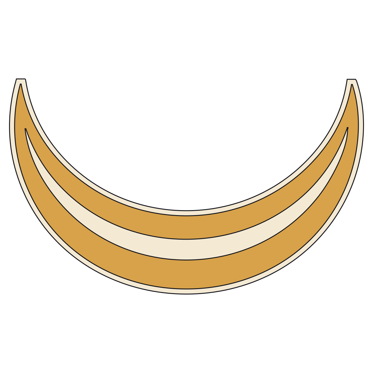 Recumbent Crescent (Nanna/Sîn) — Documented Sumerian/Akkadian Motif, Early Dynastic–Old Babylonian preview