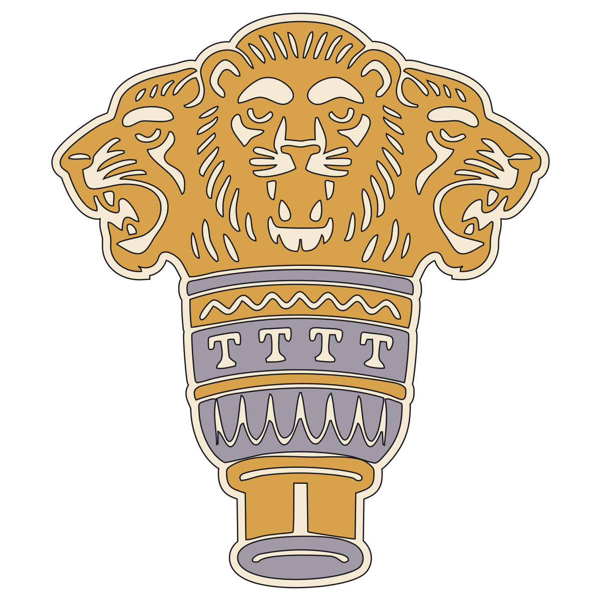 Triple-lion-head mace (šita ur-sag eš) of Ningirsu — Documented Sumerian Motif, Lagash II preview