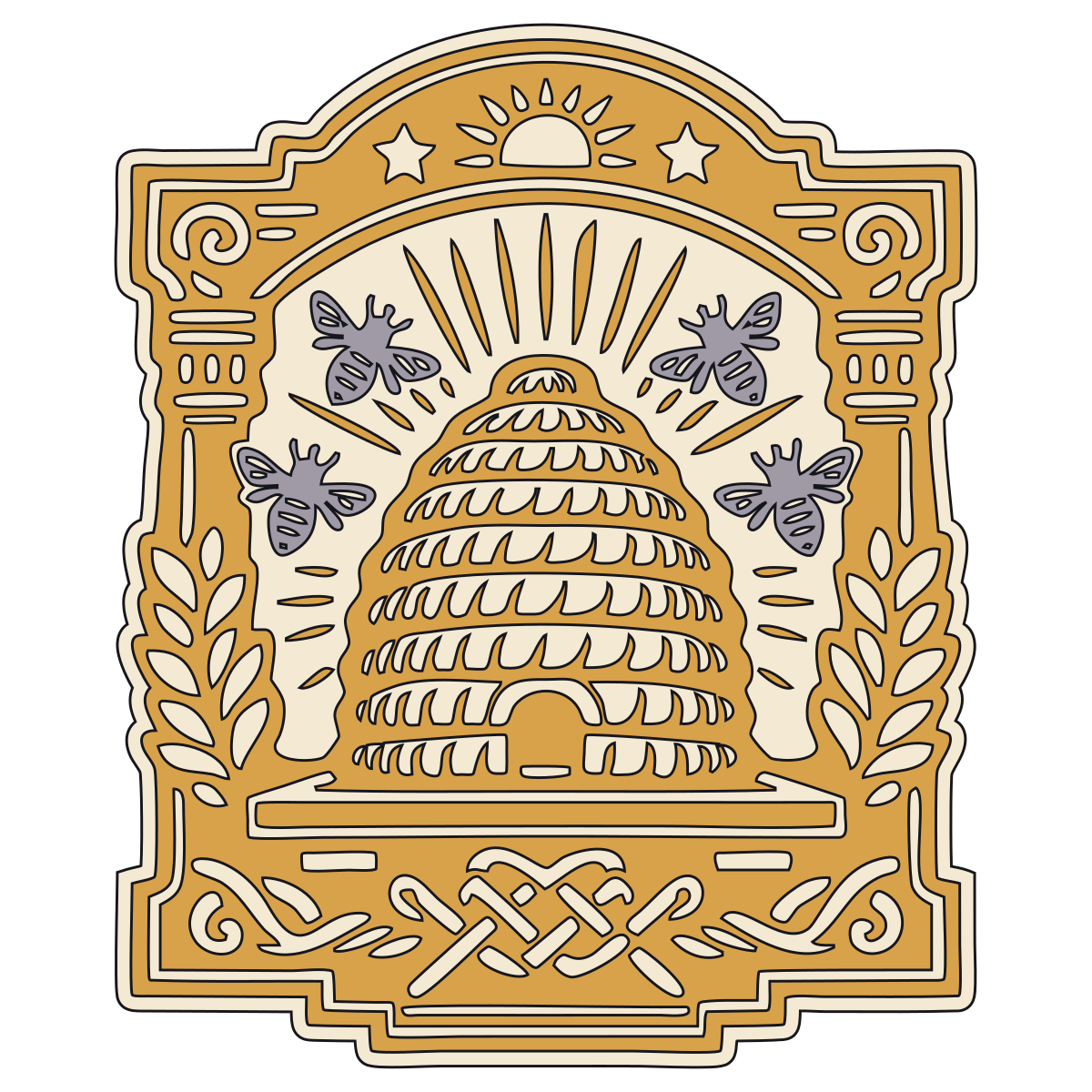 Masonic Beehive V2 preview