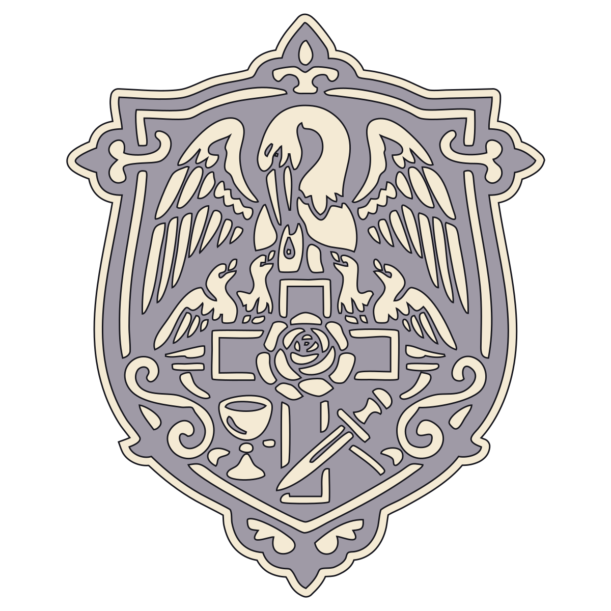 Rosicrucian Pelican and Rose Cross preview