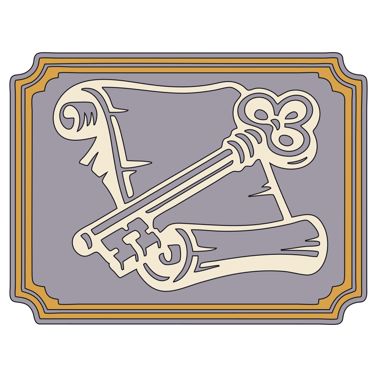 Scroll and Key Emblem preview