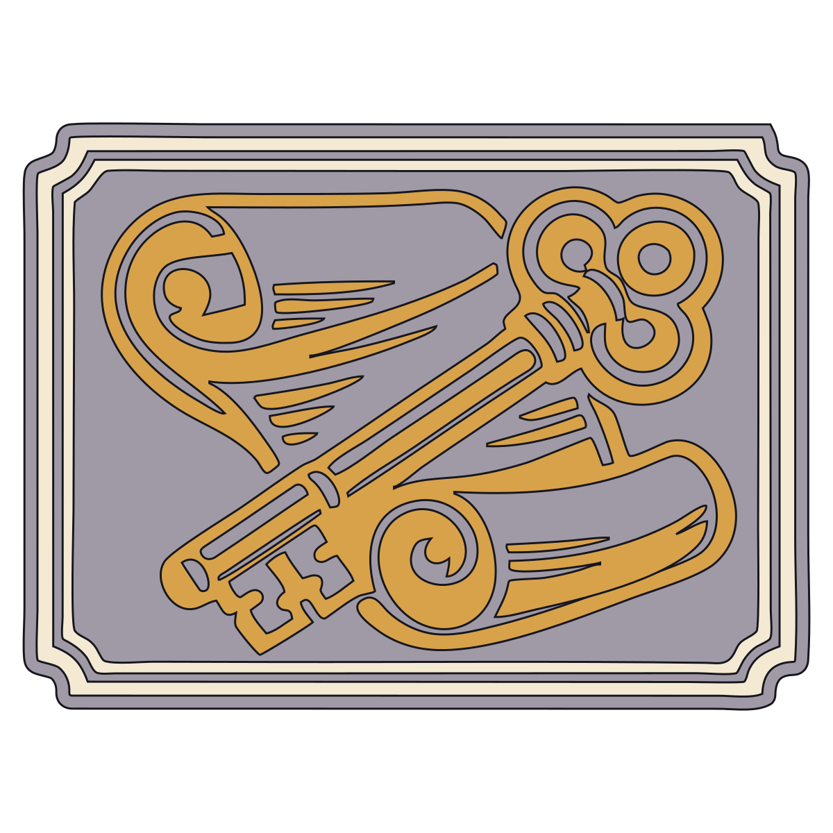 Scroll and Key Emblem V3 preview