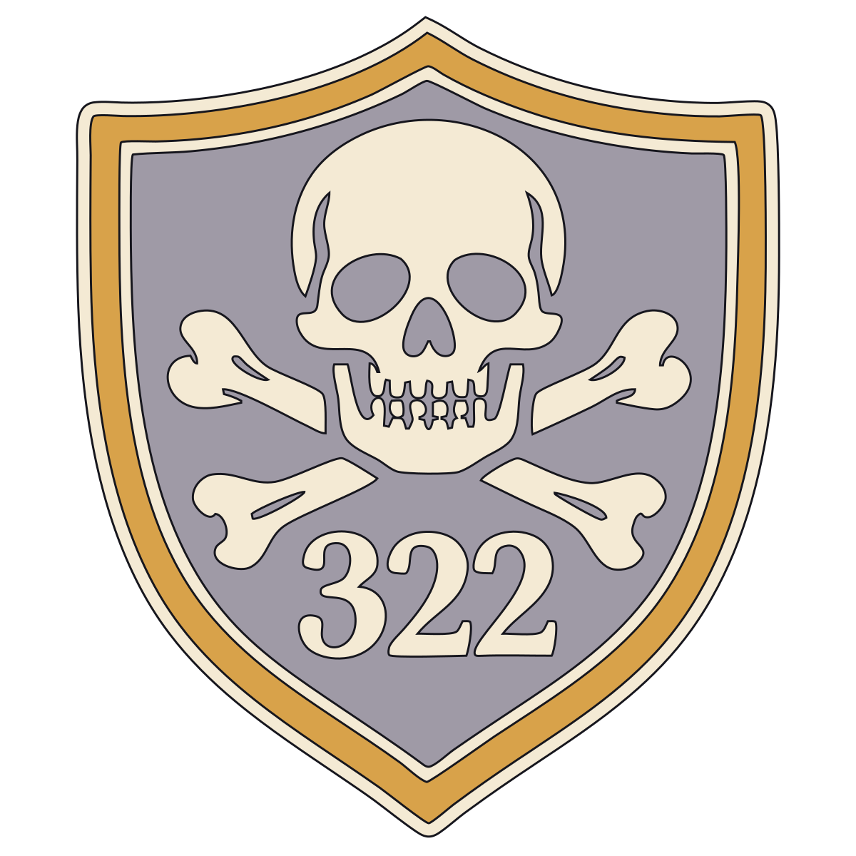Skull and Crossbones with 322 preview