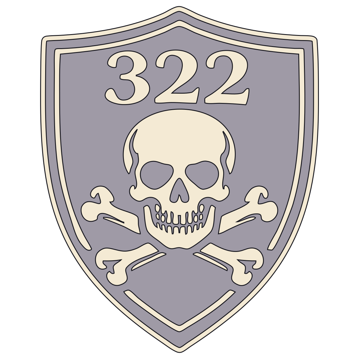 Skull and Crossbones with 322 preview