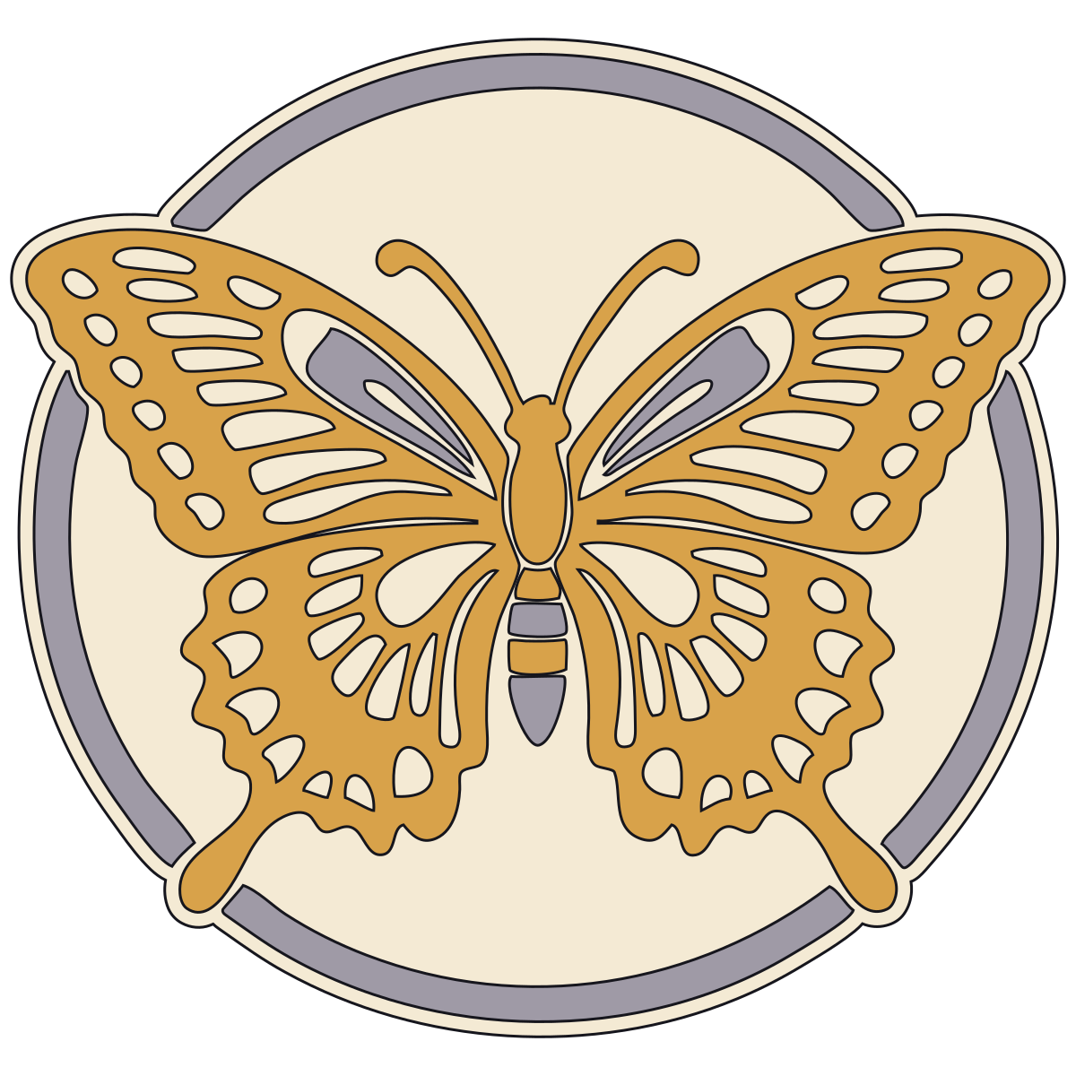Swallowtail Butterfly Crest (Ageha-no-chō-mon / Ise Taira Seki) — Documented Kamon Motif, Muromachi–Edo preview