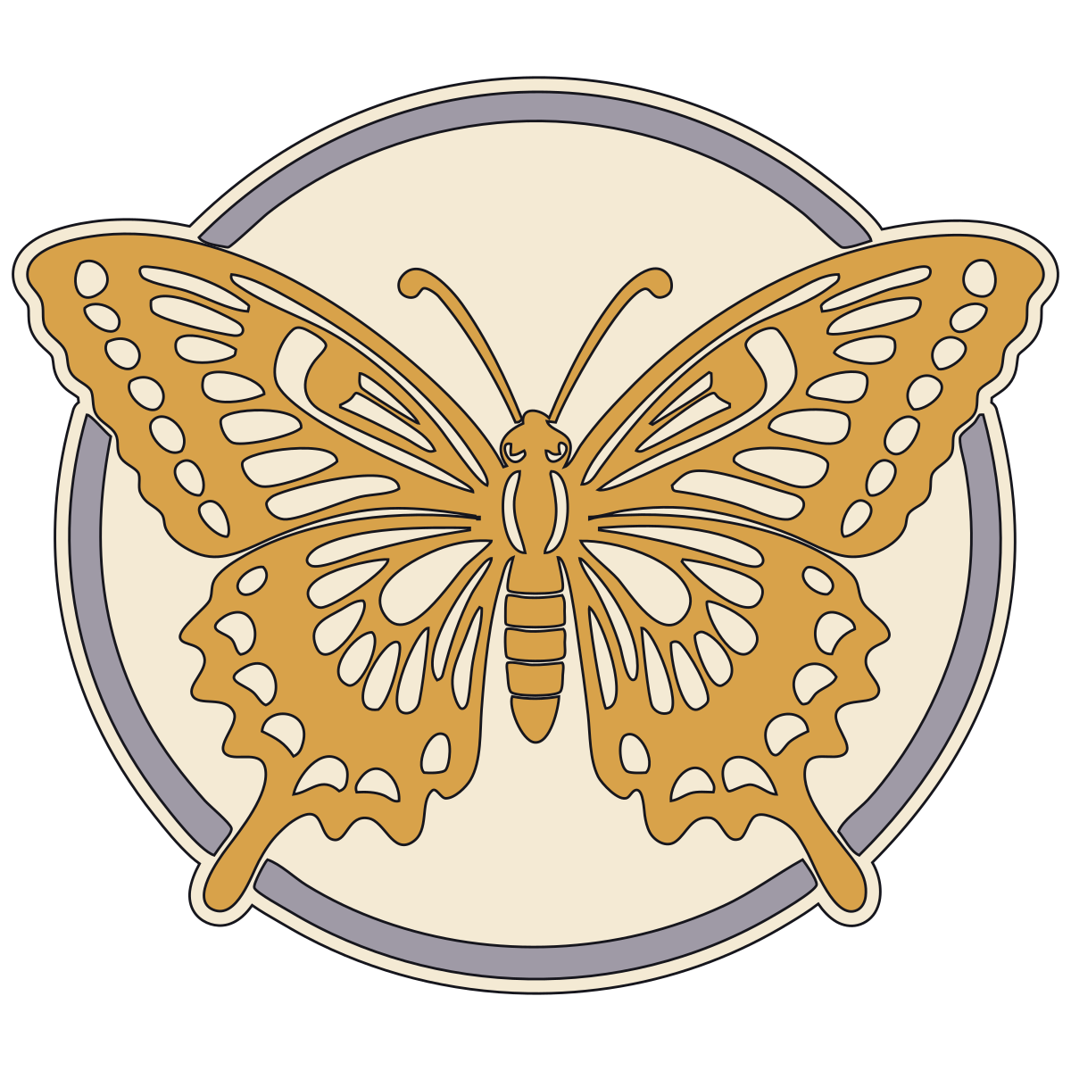 Swallowtail Butterfly Crest (Ageha-no-chō-mon / Ise Taira Seki) — Documented Kamon Motif, Muromachi–Edo V3 preview