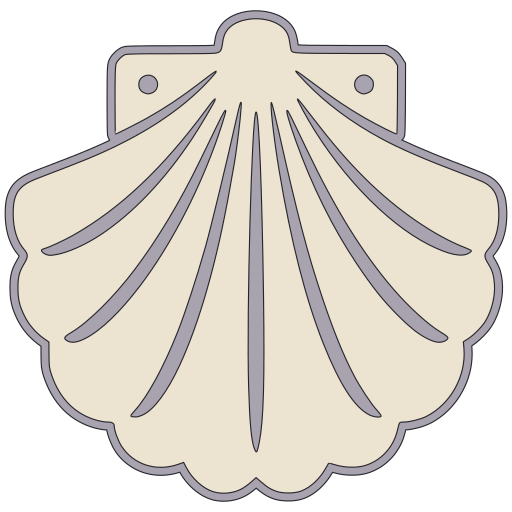 Scallop Shell Badge preview