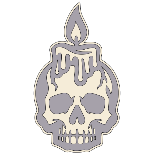 Candle Skull Seal V2 preview