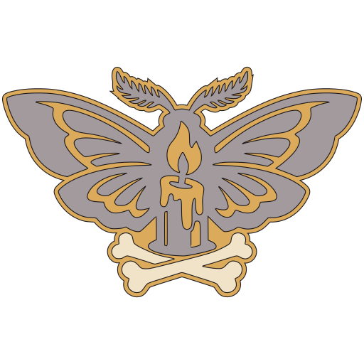 Moth and Flame Sign preview