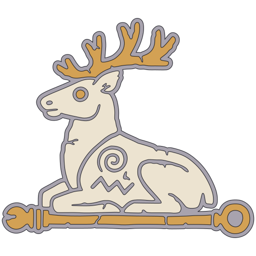 Seated Antlered Deer preview