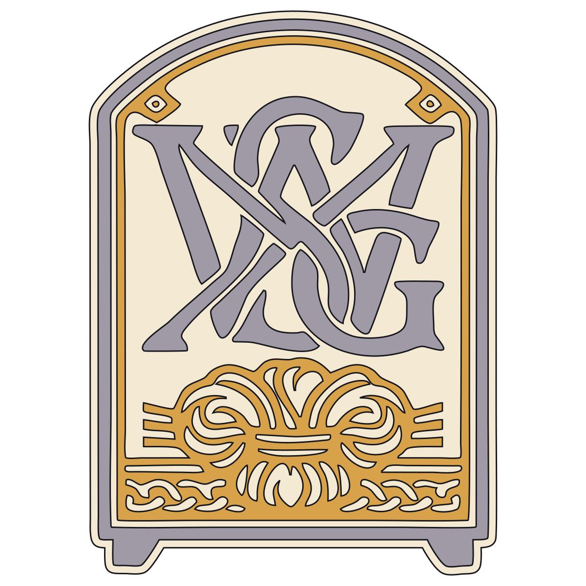 Woolstaplers' Guild Monogram Mark V2 preview