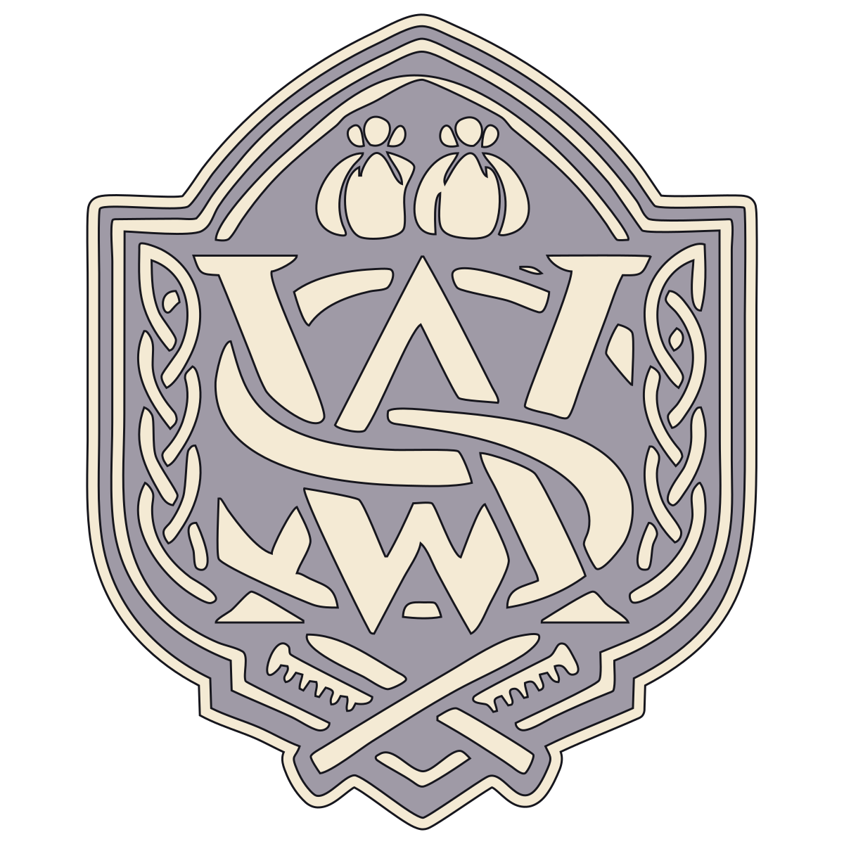 Woolstaplers' Guild Monogram Mark V3 preview
