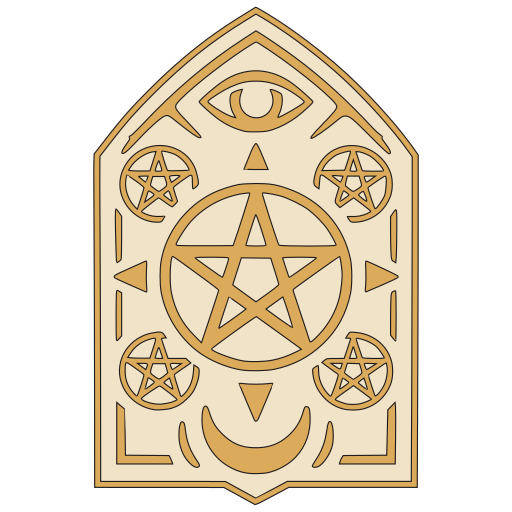 Repeated Pentacles Tablet preview