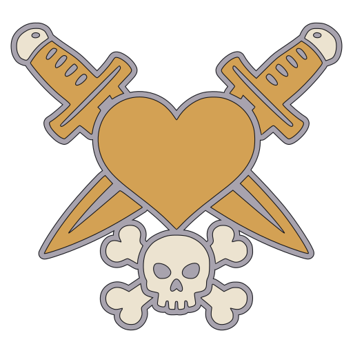 Crossed Daggers Sign preview